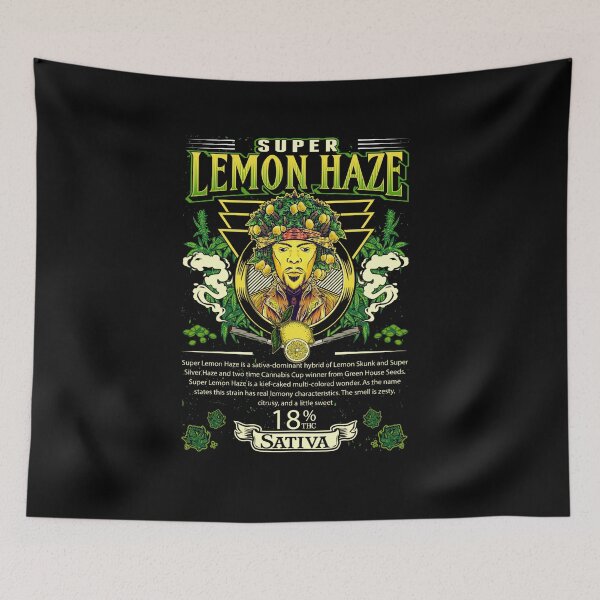 Item preview, Super Lemon Haze Sativa Cross Lemon Skunk Super Silver Haze Cannabis Leaf Gift designed and sold by TTFMerch.