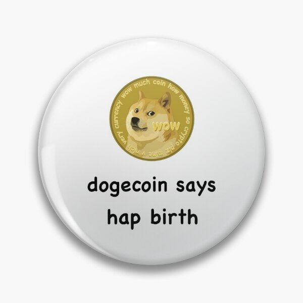 Item preview, Dogecoin To The Moon Happy Birthday - Gift For Meme Lovers designed and sold by yumiso.