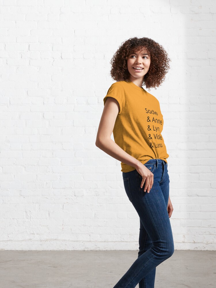 Alternate view of Three Player Co-op Ladies Classic T-Shirt