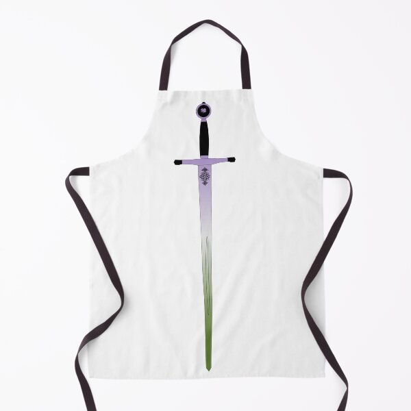 Item preview, Genderqueer Pride Sword designed and sold by failephant-art.