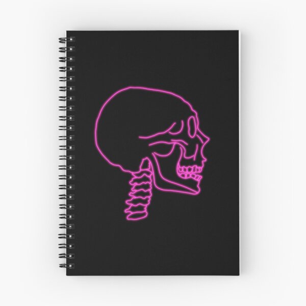 Item preview, Pink neon skull design designed and sold by hanameda.