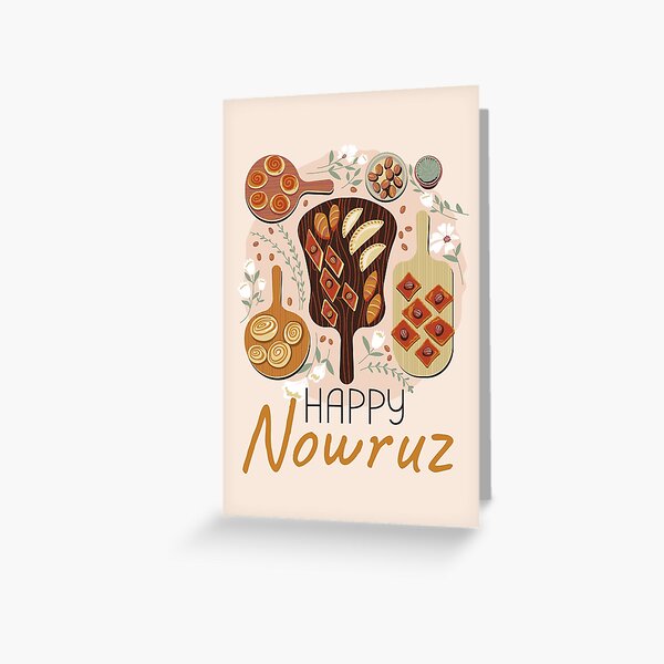 Nowruz - Persian New Year Food Greeting Card