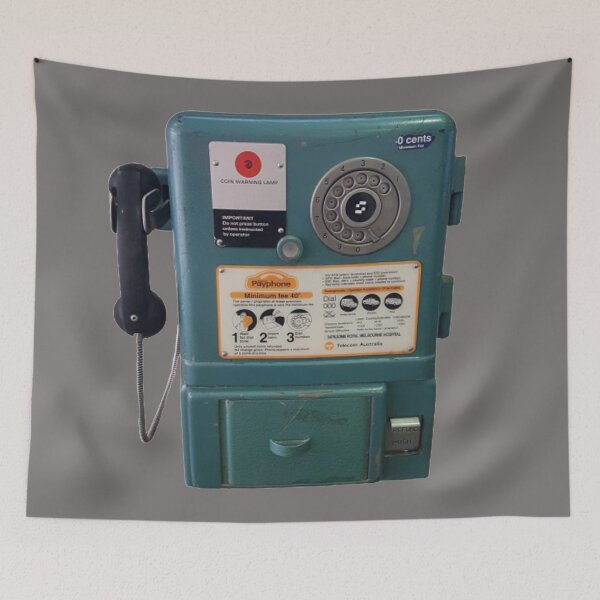 Item preview, Telecom Australia Pay Phone designed and sold by dadthebubblegut.