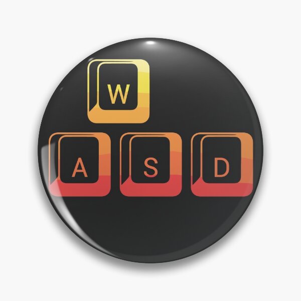 Item preview, WASD PC Gamer - Fire designed and sold by Chubuter.