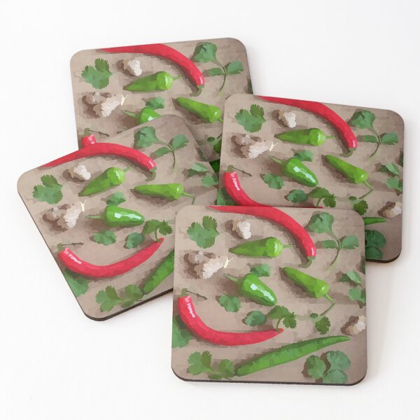 Item preview, red chili peppers designed and sold by Valentina-V.