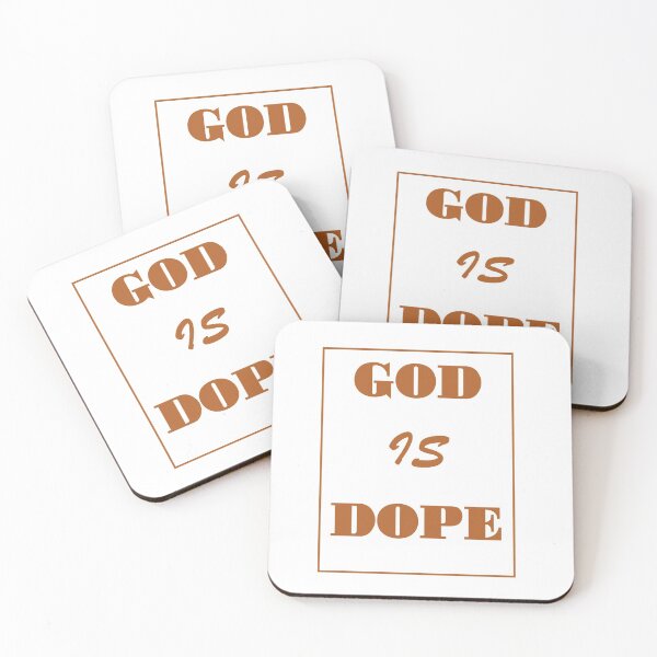 Item preview, God is dope designed and sold by AgapeStreetwear.
