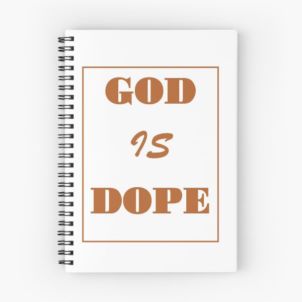 Item preview, God is dope designed and sold by AgapeStreetwear.