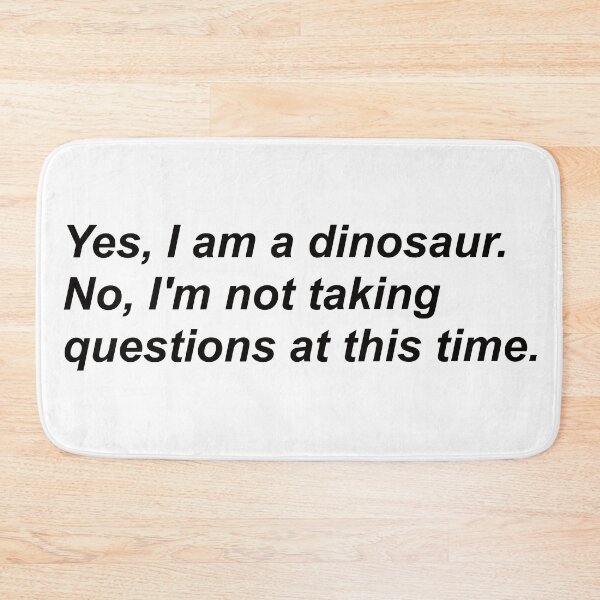 Item preview, I am a dinosaur  designed and sold by Fiona Gray.