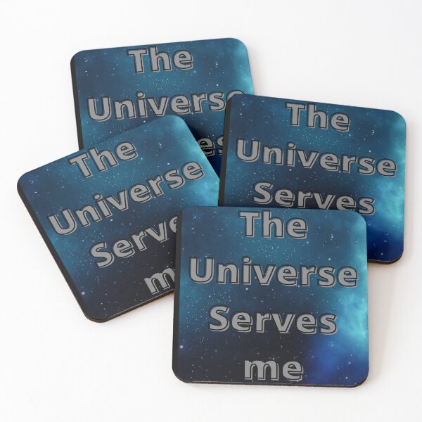 Item preview, The Universe Serves Me Blue designed and sold by RONZk.