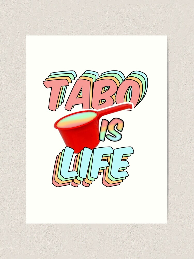 Tabo Filipino Philippines Hygiene Art Print