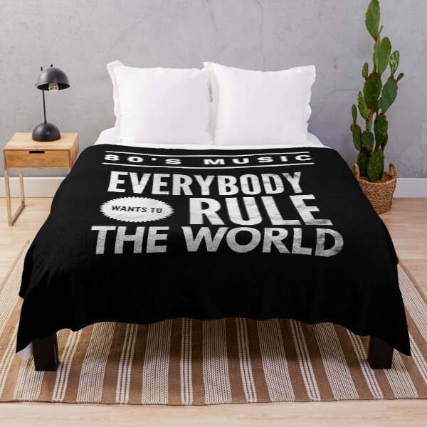 Item preview, 1980's Music. New wave. Everybody wants to rule the world. designed and sold by efenem.