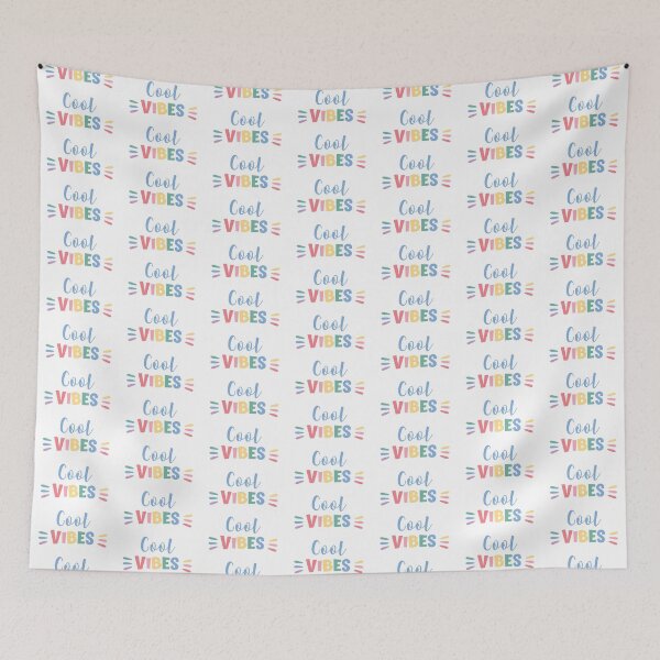 Item preview, Cool Vibes Rainbow Logo designed and sold by PuddleofStars.