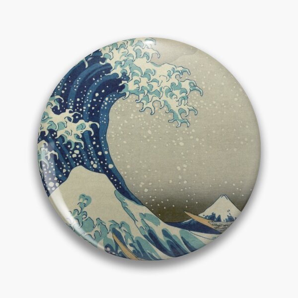 Item preview, The Great Wave Off Kanagawa designed and sold by mosfunky.