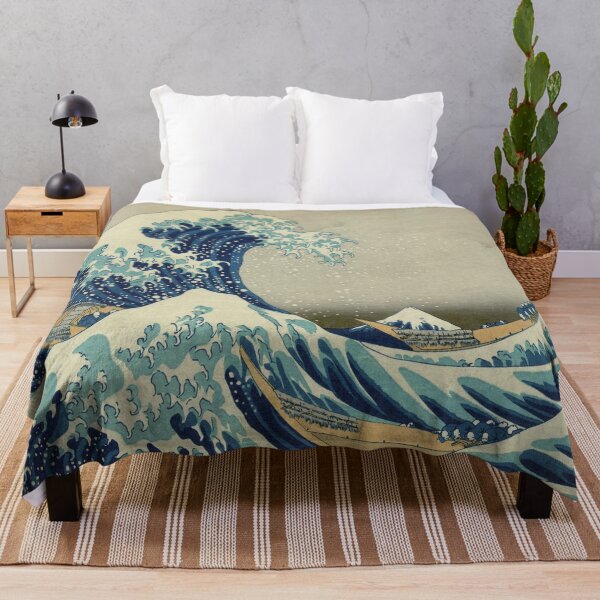 Item preview, The Great Wave Off Kanagawa designed and sold by mosfunky.