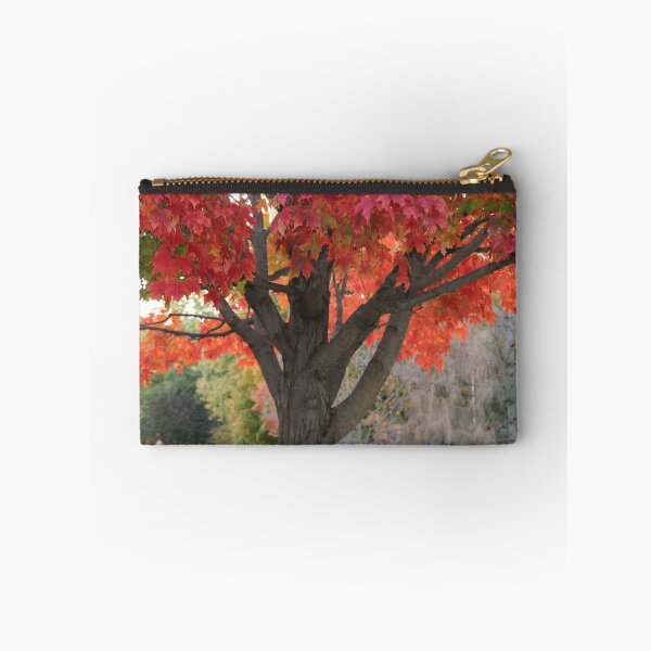 Item preview, Red Leaved Autumn Tree in Lafayette Indiana designed and sold by Mothe3rd.