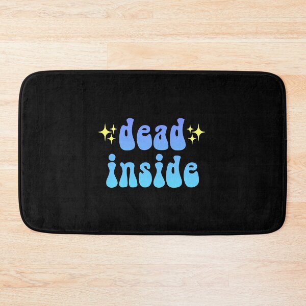 Item preview, dead inside sparkly gradient Meme Text designed and sold by everything4eva.