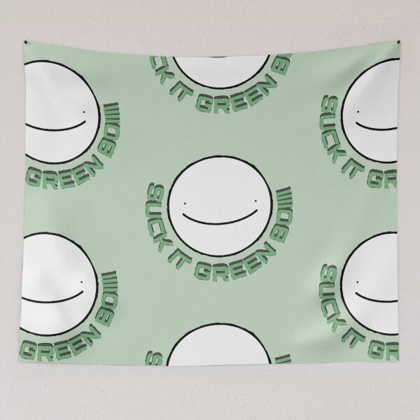 Item preview, Green Boy dream smp sticker designed and sold by beao123.