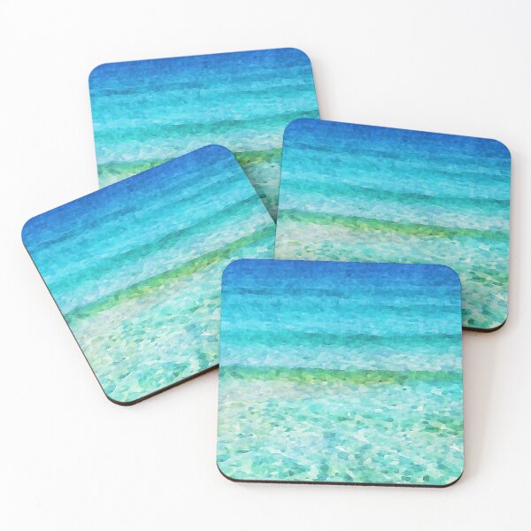 Item preview, Impressionist Peaceful Beach, Peaceful and Joyful  designed and sold by IASunshine.
