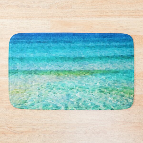 Item preview, Impressionist Peaceful Beach, Peaceful and Joyful  designed and sold by iASunshine.