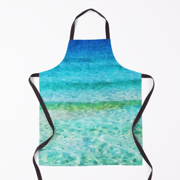 Item preview, Impressionist Peaceful Beach, Peaceful and Joyful designed and sold by iASunshine.