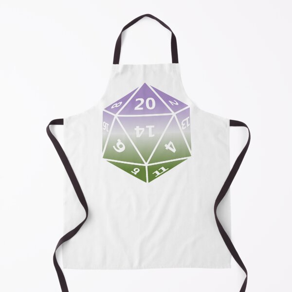 Item preview, Genderqueer Pride D20 designed and sold by failephant-art.