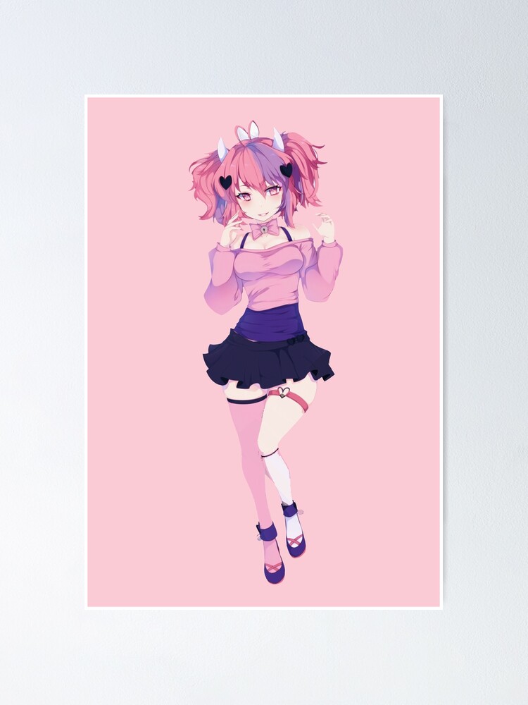 Ironmouse Vshojo Vtuber Poster For Sale By Lewd Weeb Shop Redbubble