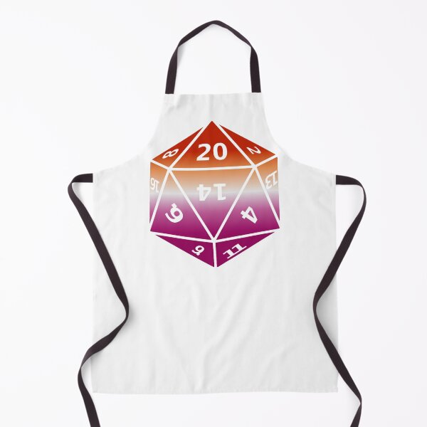 Item preview, Lesbian Pride D20 designed and sold by failephant-art.