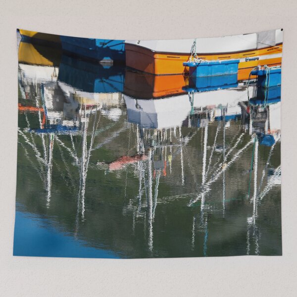 Item preview, Masts in Reflection designed and sold by Marylou Badeaux.