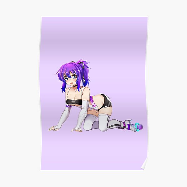 Projekt Melody Vshojo Vtuber Poster By Lewd Weeb Shop Redbubble