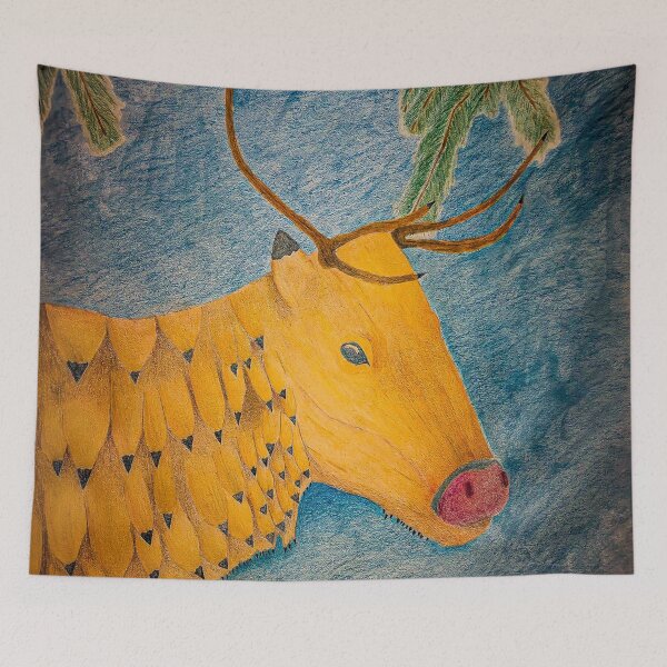 Item preview, Pencil Inspired Reindeer  designed and sold by Mattsonlauryn.