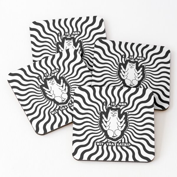 Item preview, Crazy Cats On Cat Nip "The Oracle Cat" designed and sold by WhatTheFunky.