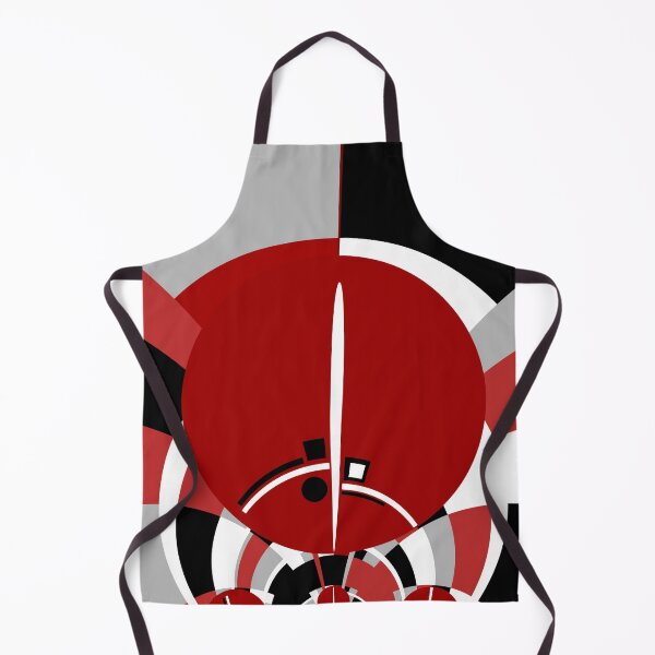 Item preview, Rojo Negro Blanco Color Bloque Geométrico Abstracto Reinventado 013 designed and sold by vortexatelier.