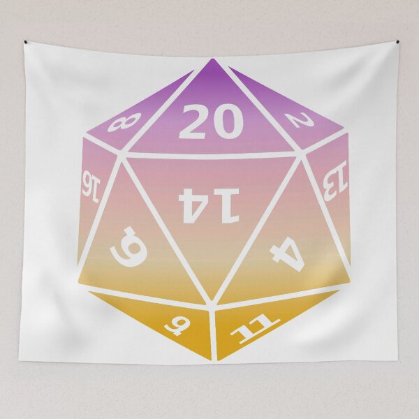 Item preview, Trixic Pride D20 designed and sold by failephant-art.