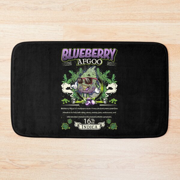 Item preview, Blueberry Afgoo Indica Cross Pleasant Aroma Cannabis Leaf Gift designed and sold by TTFMerch.