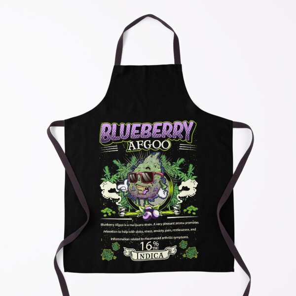 Item preview, Blueberry Afgoo Indica Cross Pleasant Aroma Cannabis Leaf Gift designed and sold by TTFMerch.