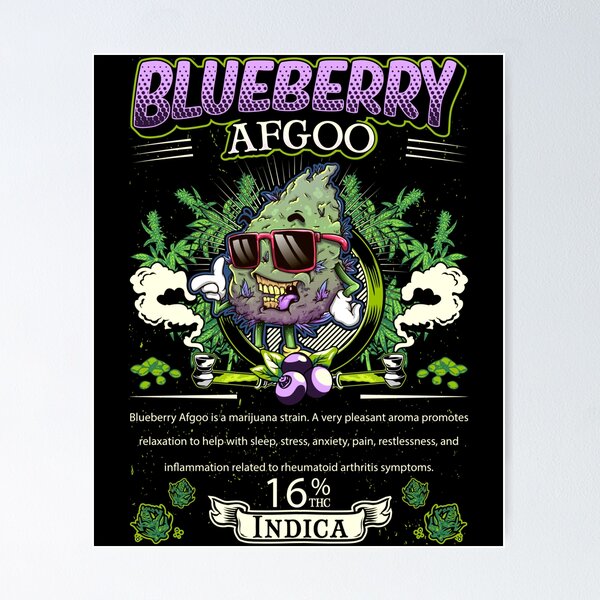 Blue Berry Kush shops Canvas