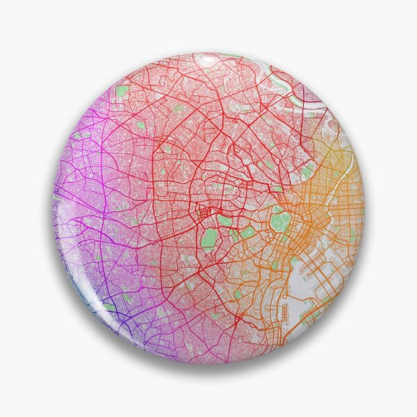 Item preview, Tokyo City Map of Japan - Colorful designed and sold by deMAP.