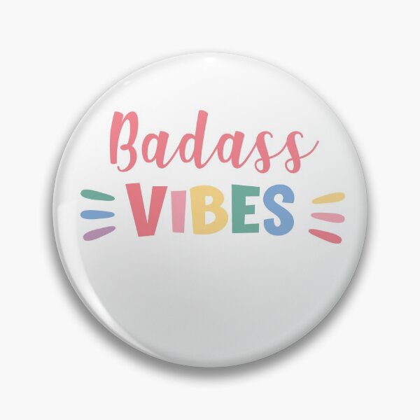Item preview, Badass Vibes Rainbow Logo designed and sold by PuddleofStars.