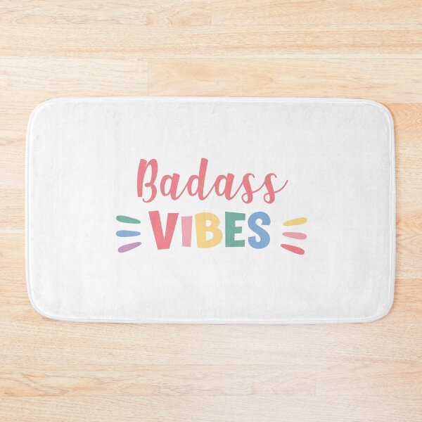 Item preview, Badass Vibes Rainbow Logo designed and sold by PuddleofStars.