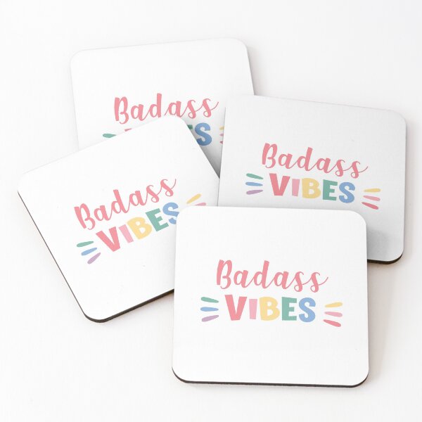 Item preview, Badass Vibes Rainbow Logo designed and sold by PuddleofStars.