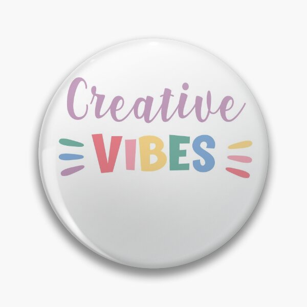 Item preview, Creative Vibes Rainbow Logo designed and sold by PuddleofStars.