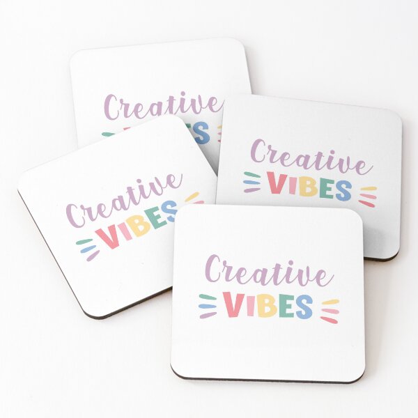 Item preview, Creative Vibes Rainbow Logo designed and sold by PuddleofStars.