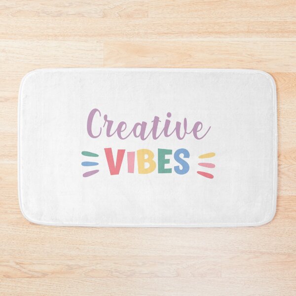 Item preview, Creative Vibes Rainbow Logo designed and sold by PuddleofStars.