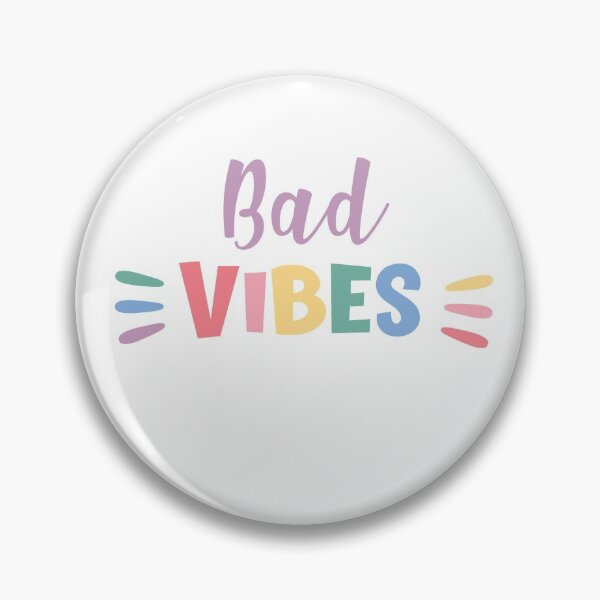 Item preview, Bad Vibes Rainbow Logo designed and sold by PuddleofStars.