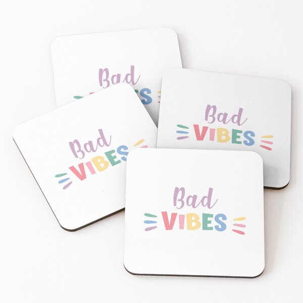 Item preview, Bad Vibes Rainbow Logo designed and sold by PuddleofStars.