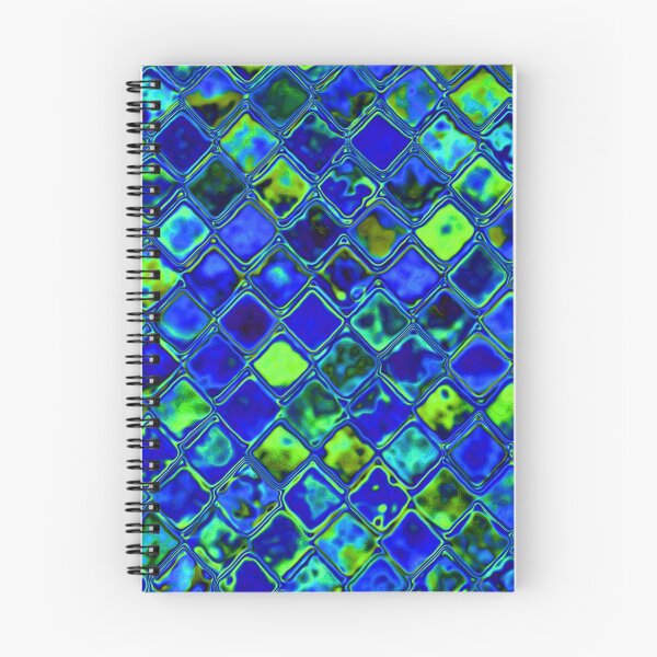 Item preview, Retro 90's Liquid square blue and green designed and sold by Tranquilarrow.