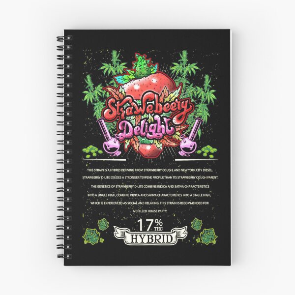 Item preview, Strawebeery Delight Hybrid Cross Strawberry Cough New York City Diesel Cannabis Leaf Gift designed and sold by TTFMerch.
