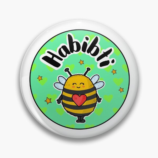 Artikelvorschau, Habibti Cute Bumble Bee Design entworfen und verkauft von KatQat.