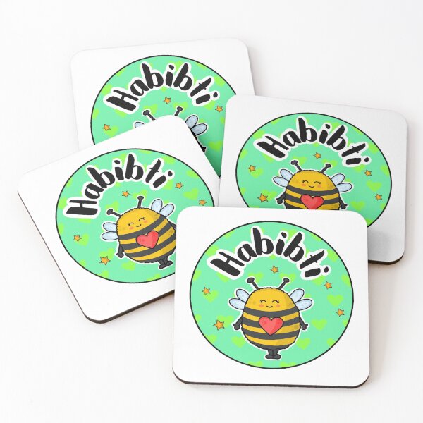 Artikelvorschau, Habibti Cute Bumble Bee Design entworfen und verkauft von KatQat.