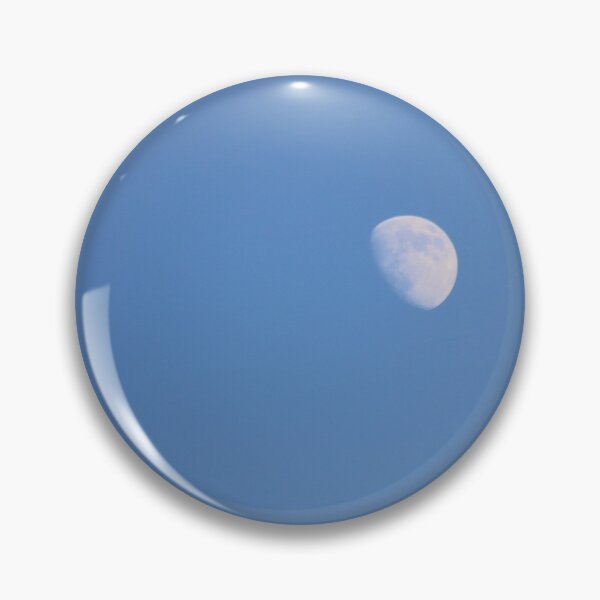 Item preview, Waning Gibbous Moon In A Blue Sky designed and sold by Mothe3rd.